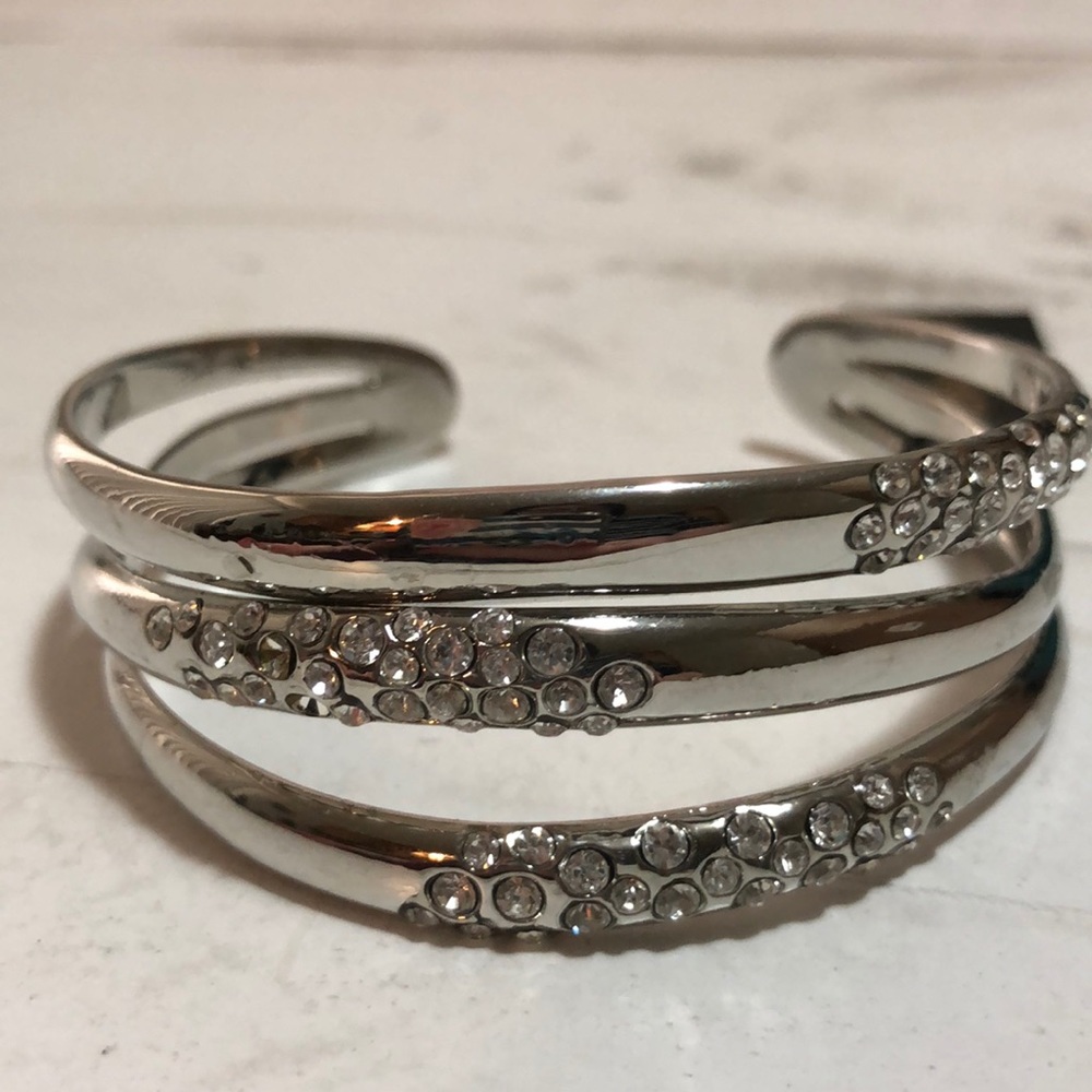 Cookie Lee crystal cuff